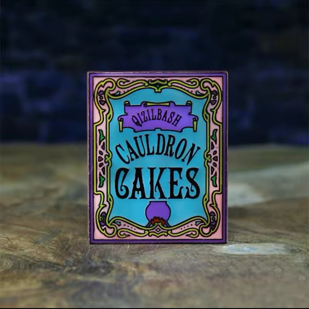 Harry Potter Magical Sweets Cauldron Cakes Enameled Pin